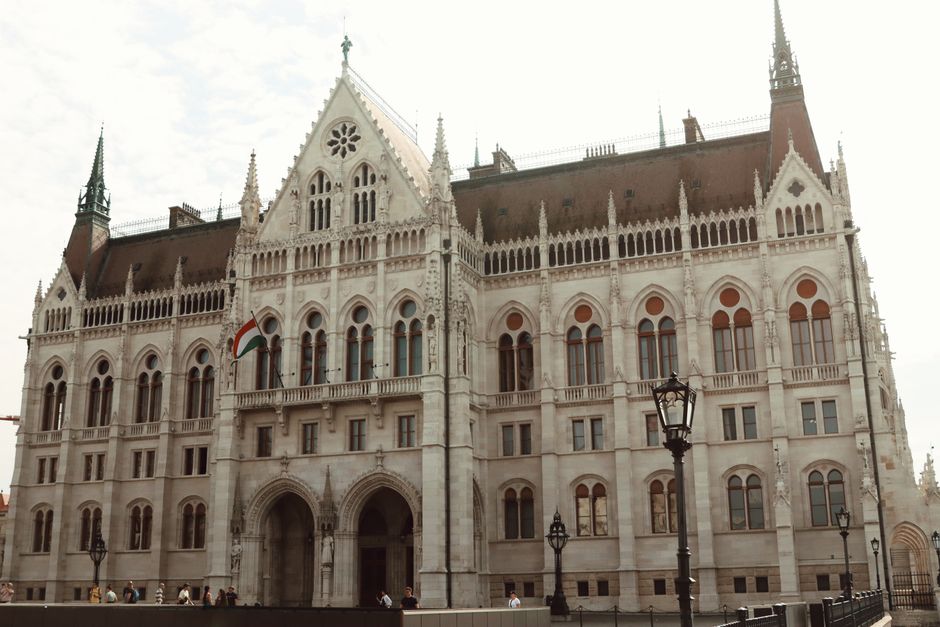 The iconic Hungarian Parliament Building in Budapest, a stunning architectural landmark.